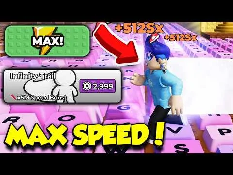 Max rebirths and Speed in +1 Speed Keyboard Escape